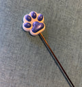Color shift blue and white paw paddle